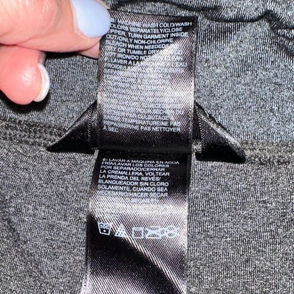 Women's‎ The North Face Cropped Athletic Leggings High Waisted Dark Grey Size XL - Picture 5 of 6